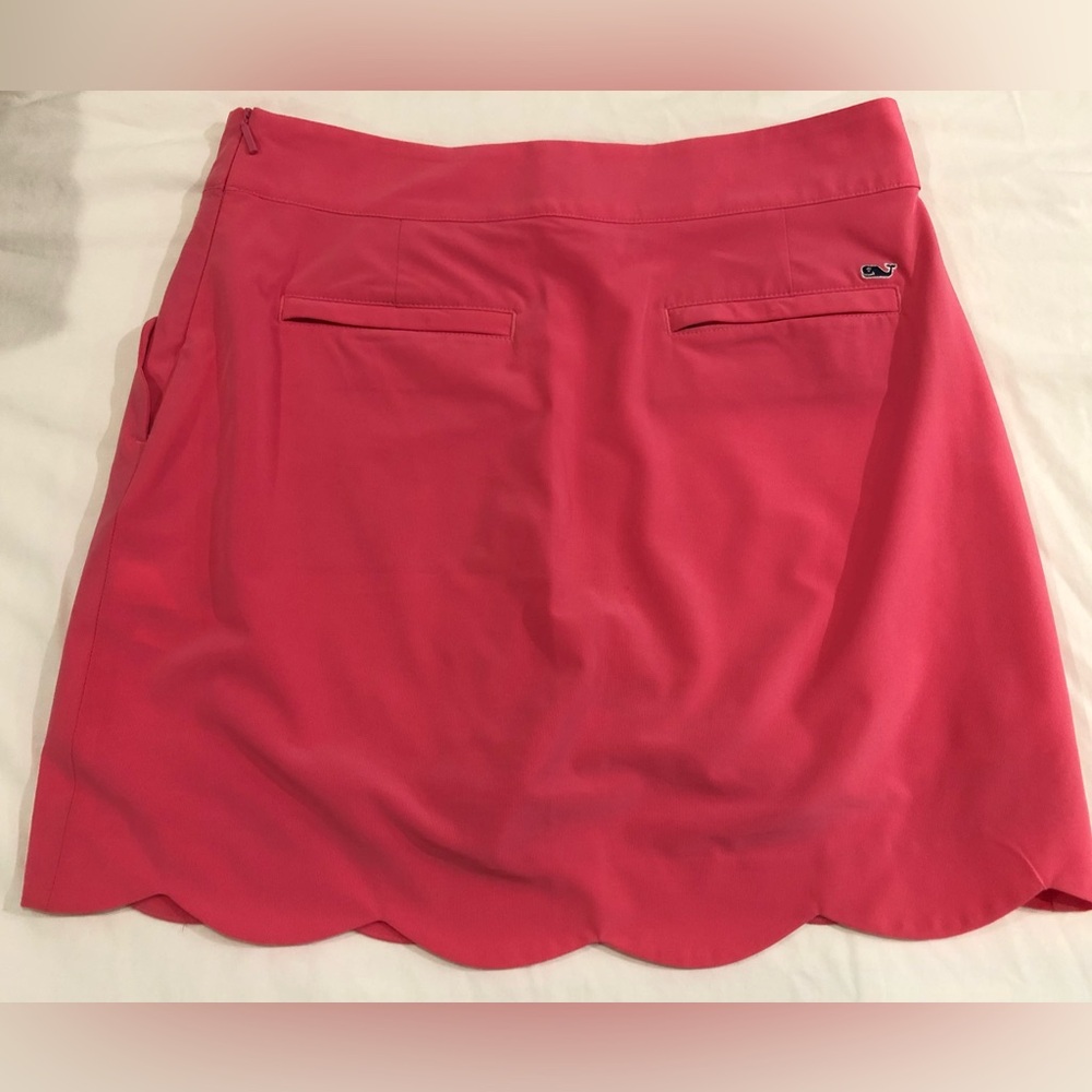 Vineyard Vines pink coral Woman’s Skort size 4 - Picture 9 of 10